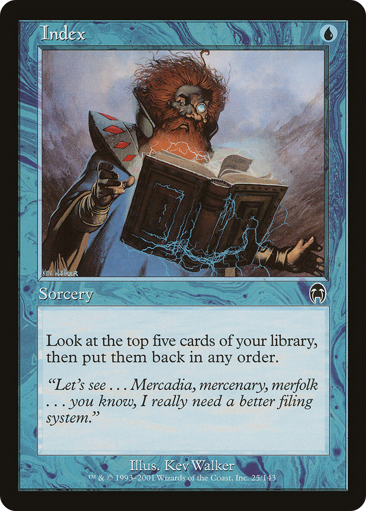 Index (APC-025) (Foil)