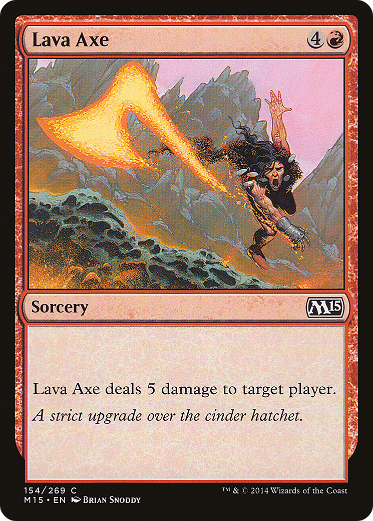 Lava Axe (M15-154) (Foil)