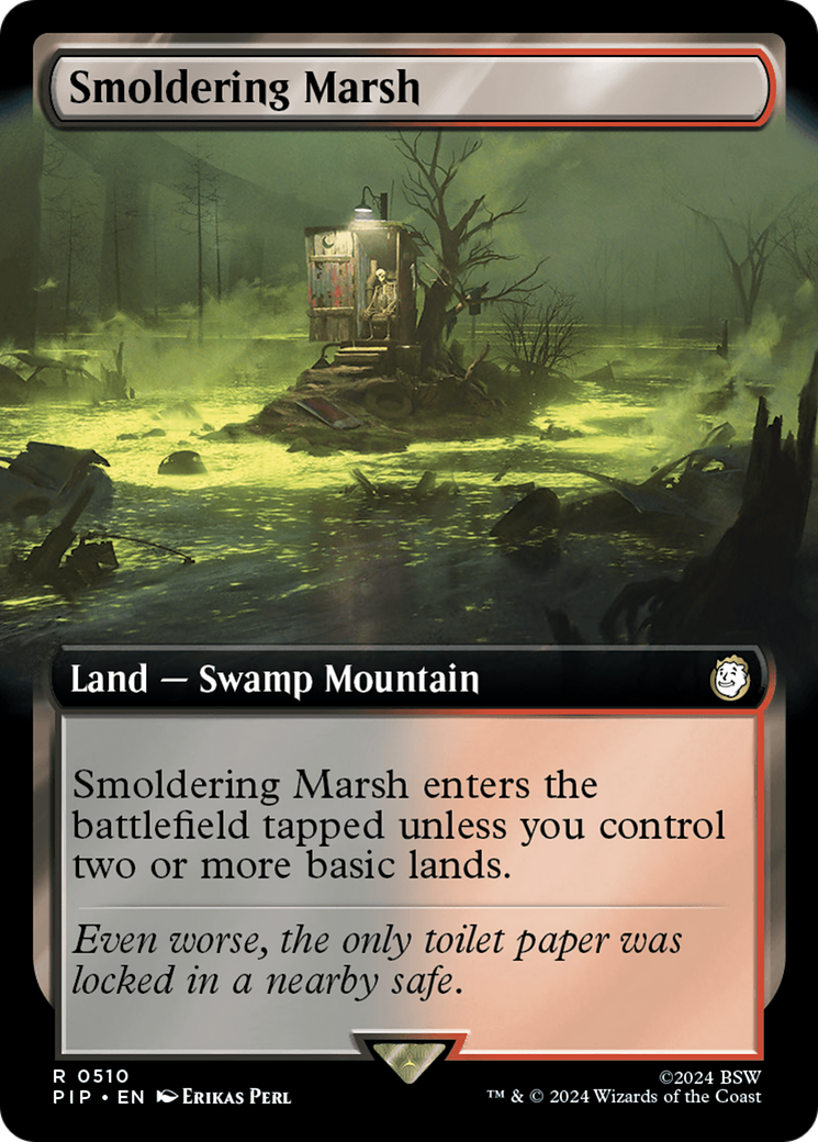 Smoldering Marsh (PIP-510) (Extended Art) (Foil)
