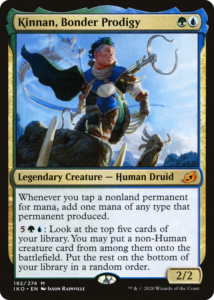 Kinnan, Bonder Prodigy (IKO-192) (Foil)