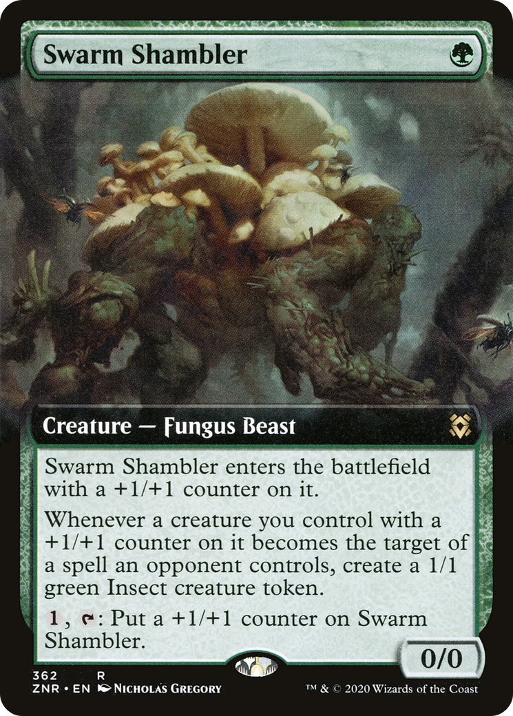 Swarm Shambler (ZNR-362) (Extended Art) (Foil)