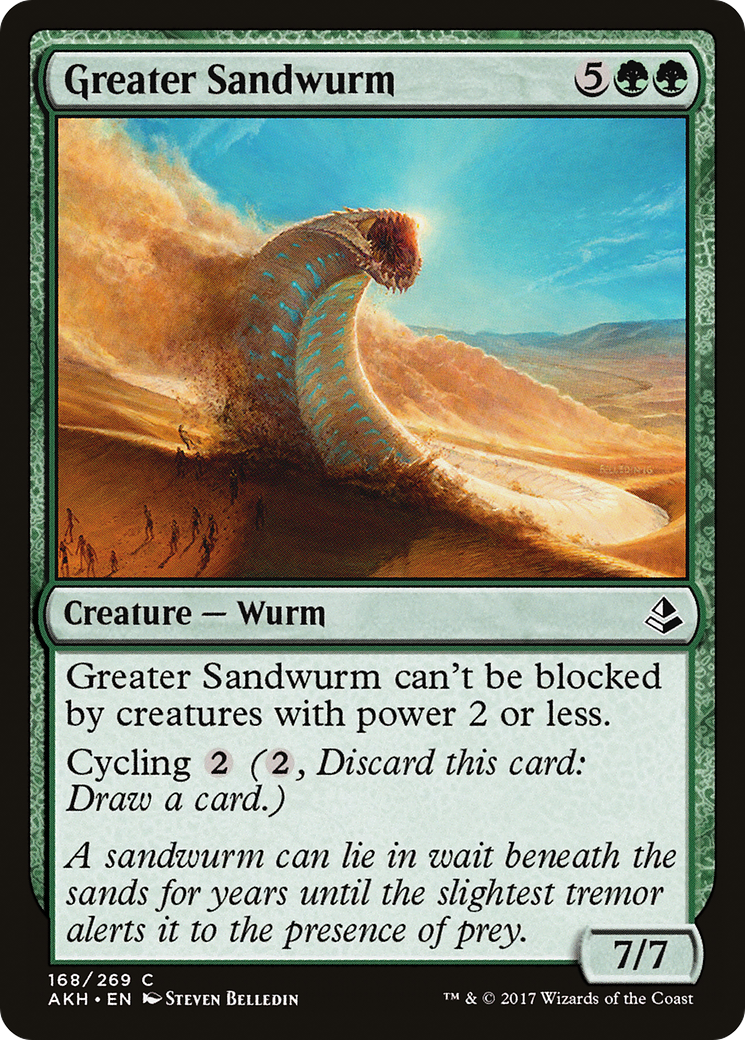 Greater Sandwurm (AKH-168) (Foil)