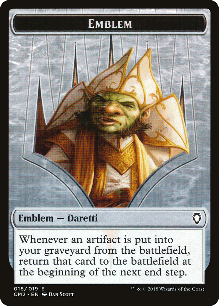 Daretti, Scrap Savant Emblem (CM2-018)