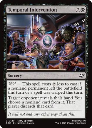 Temporal Intervention (EOE-120) (Foil)