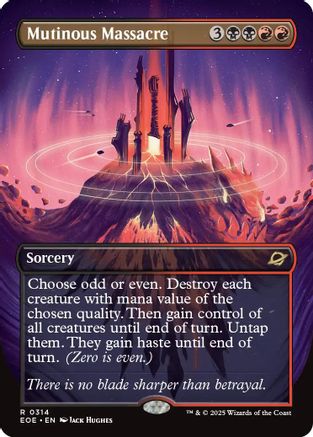 Mutinous Massacre (Borderless) (EOE-314)