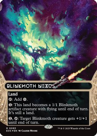 Blinkmoth Nexus (0093) (Borderless) (Galaxy Foil) (EOS-093)