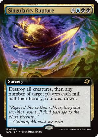 Singularity Rupture (Extended Art) (EOE-350) (Foil)