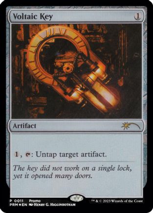 Voltaic Key (Graphic Novel Insert) (MEDIA-011) (Foil)