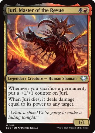 Juri, Master of the Revue (EOC-119)