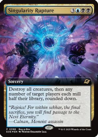 Singularity Rupture (Extended Art) (EOE-398) (Foil)