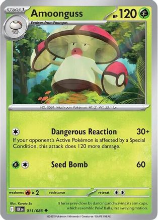 Amoonguss (BLK-011) (Reverse Holofoil)