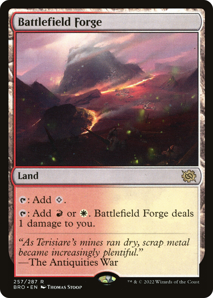 Battlefield Forge (BRO-257) (Foil)
