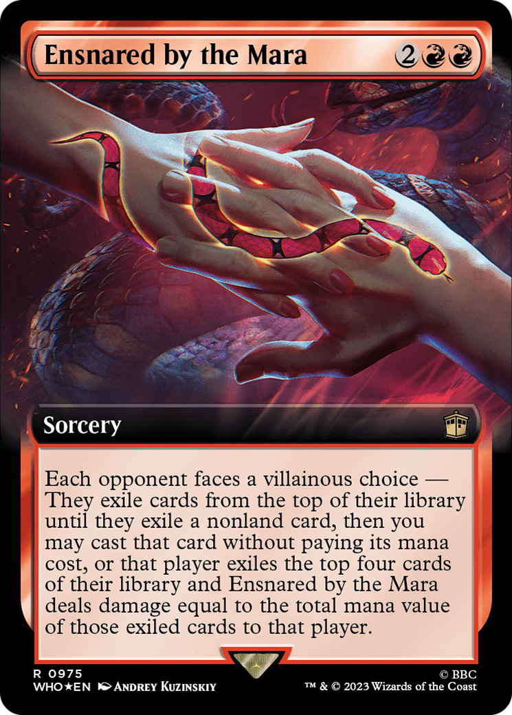 Ensnared by the Mara (WHO-975) (Extended Art) (Surge Foil)