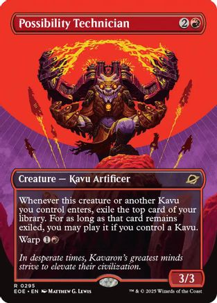 Possibility Technician (Borderless) (EOE-295) (Foil)
