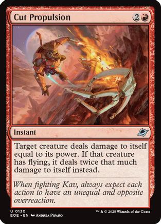 Cut Propulsion (EOE-130) (Foil)