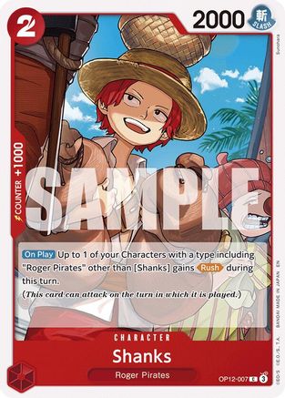 Shanks (007) (OP12-007)