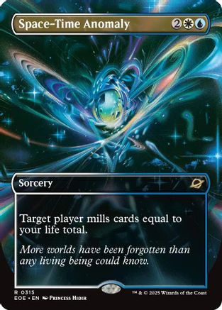 Space-Time Anomaly (Borderless) (EOE-315) (Foil)
