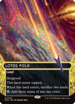 Lotus Field (0023) (Borderless) (EOS-023)