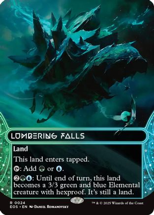 Lumbering Falls (0024) (Borderless) (EOS-024) (Foil)