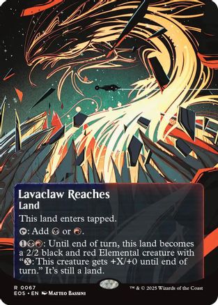 Lavaclaw Reaches (0067) (Borderless) (EOS-067) (Foil)