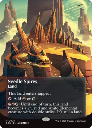 Needle Spires (0075) (Borderless) (EOS-075)