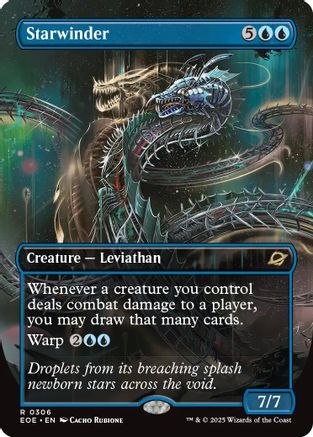 Starwinder (0306) (Borderless) (EOE-306) (Foil)