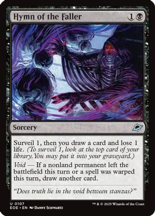 Hymn of the Faller (EOE-107) (Foil)