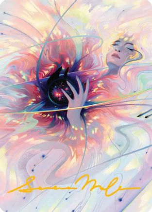 Beyond the Quiet Art Card (Gold-Stamped Signature) (AAEOE-038)