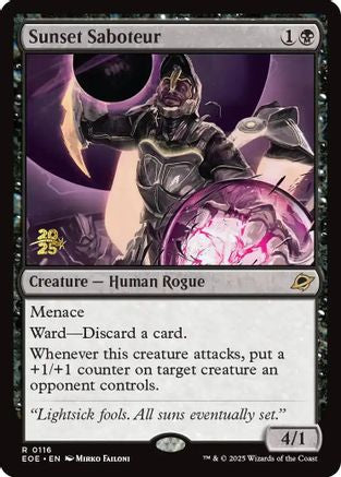 Sunset Saboteur (PRE-116) (Foil)