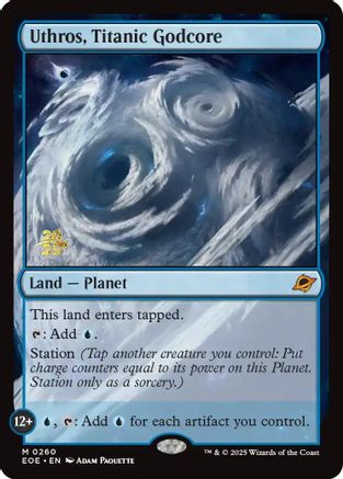 Uthros, Titanic Godcore (PRE-260) (Foil)