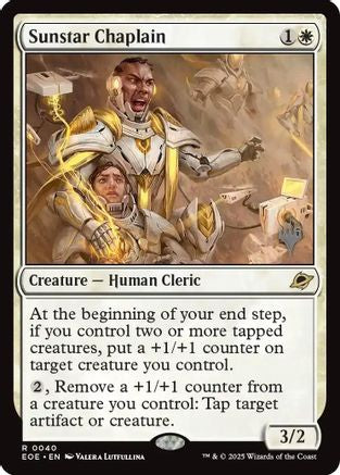 Sunstar Chaplain (PPEOE-040) (Foil)