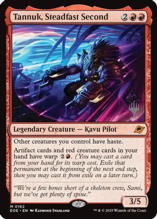 Tannuk, Steadfast Second (PPEOE-162) (Foil)