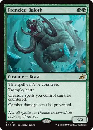 Frenzied Baloth (PPEOE-183) (Foil)