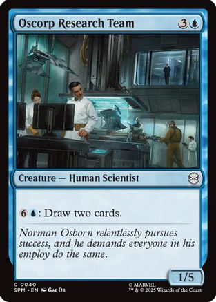 Oscorp Research Team (SPM-040) (Foil)