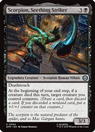 Scorpion, Seething Striker (SPM-064) (Foil)