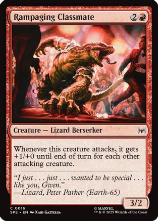 Rampaging Classmate (SPE-016) (Foil)