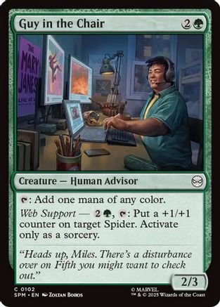 Guy in the Chair (SPM-102) (Foil)