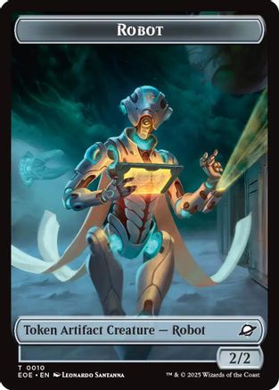 Robot // Lander (0007) Double-Sided Token (EOE-10 // 7)