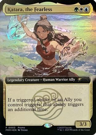 Katara, the Fearless (Extended Art) (MEDIA-003) (Foil)