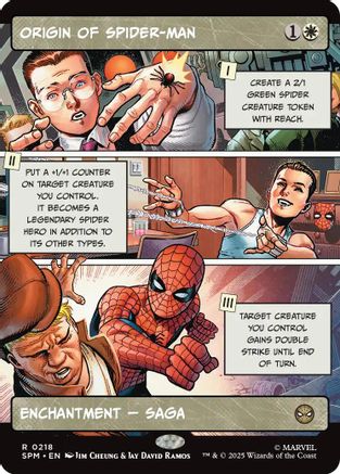 Origin of Spider-Man (Borderless) (SPM-218)