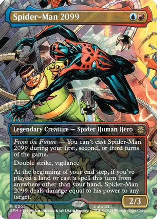 Spider-Man 2099 (0205) (Borderless) (SPM-205) (Foil)
