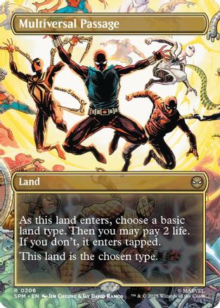 Multiversal Passage (Borderless) (SPM-206) (Foil)