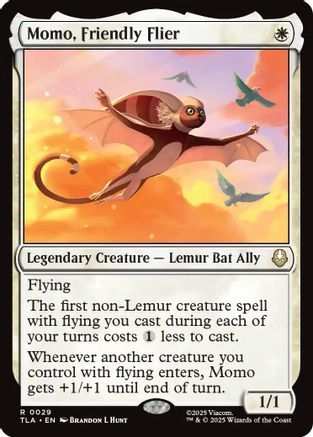 Momo, Friendly Flier (TLA-029) (Foil)