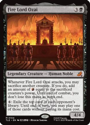 Fire Lord Ozai (TLE-104) (Foil)