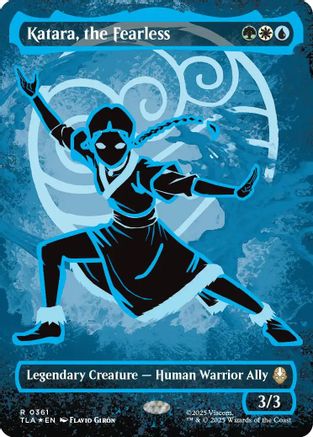 Katara, the Fearless (Borderless Battle Pose) (TLA-361)