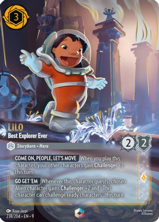 Lilo - Best Explorer Ever (Enchanted) (9-238) (Holofoil)