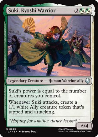 Suki, Kyoshi Warrior (TLA-243) (Foil)