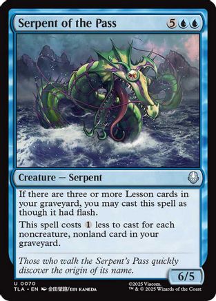 Serpent of the Pass (TLA-070) (Foil)
