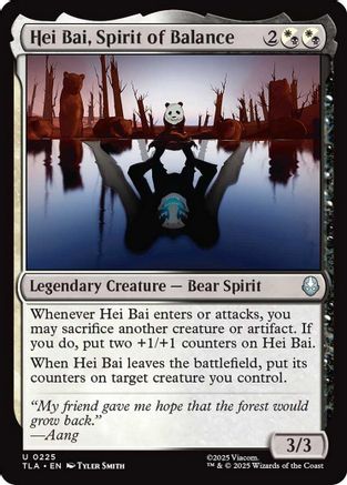 Hei Bai, Spirit of Balance (TLA-225) (Foil)