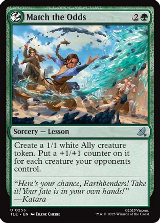 Match the Odds (TLE-253) (Foil)